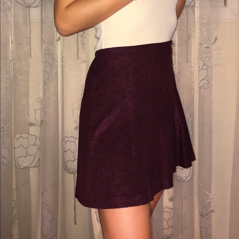 EXPRESS purple skirt